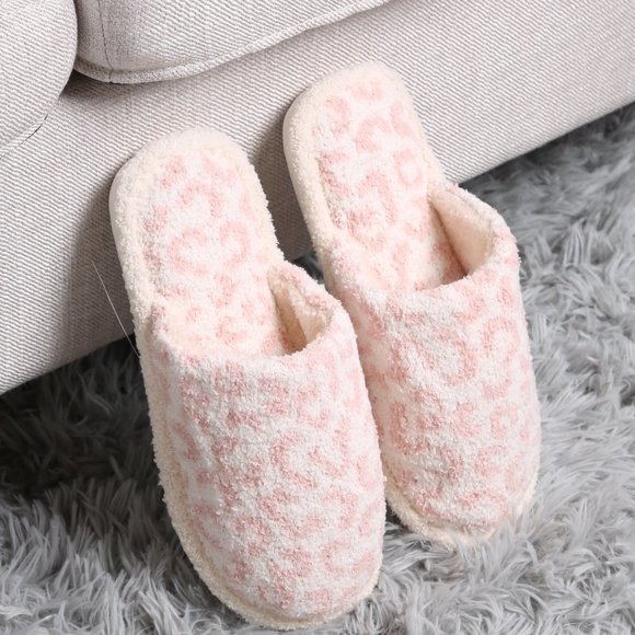 P/S Leopard Slippers·Super Soft·Cozy Slippers·Slippers for Women·ComfyLuxe - Picture 4 of 8
